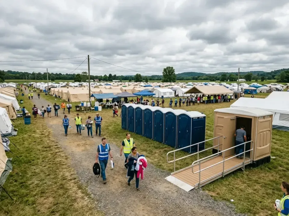disaster-relief-camp-restrooms-010 — frequently asked questions, Dumpster & Portable Bathrooms Rental in Weldon Spring, MO